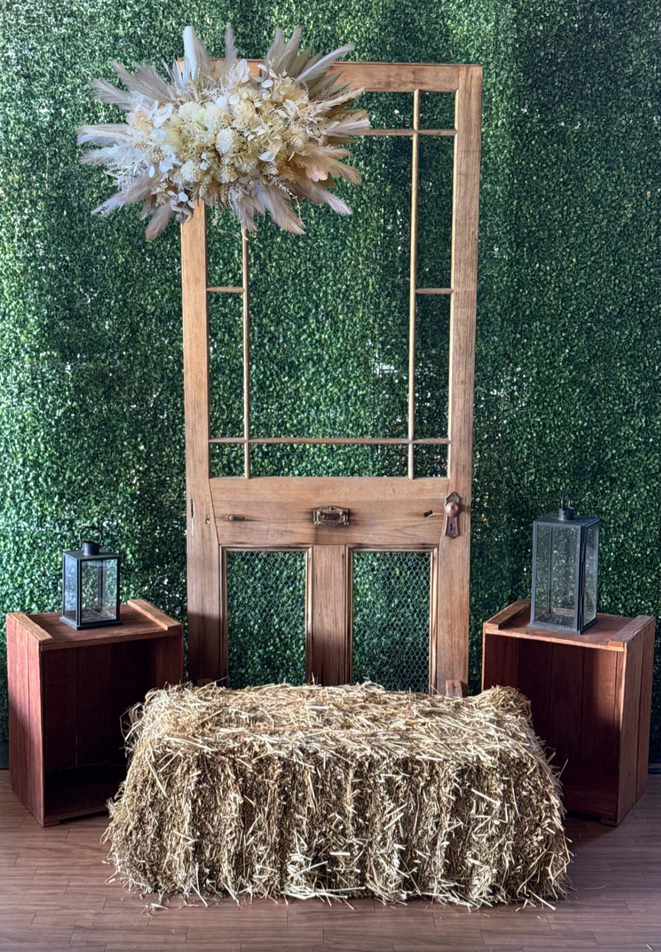 Backdrop - Wooden Door Frame Rockhampton Vintage Hire