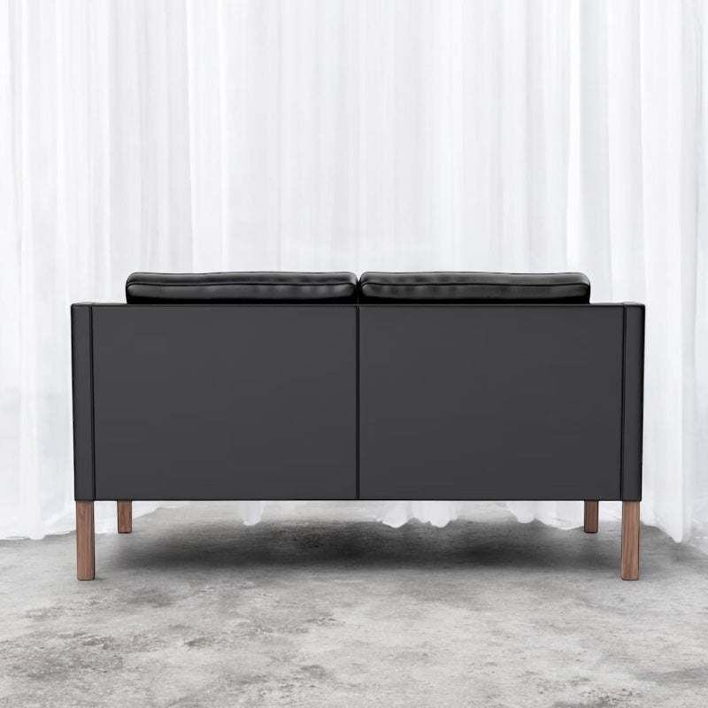 Couch - 2 Seater Black x2 Available