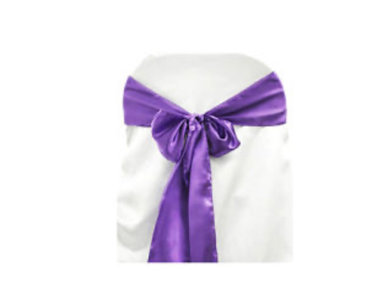 Chair Sash - Purple Rockhampton Vintage Hire