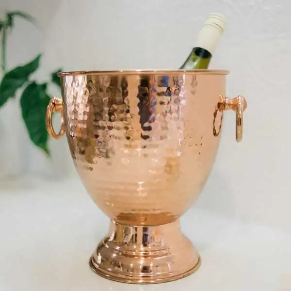 Drinks Cooler Ice Bucket - Copper DIY HIRE | Wedding & Party Hire Rockhampton Vintage Hire