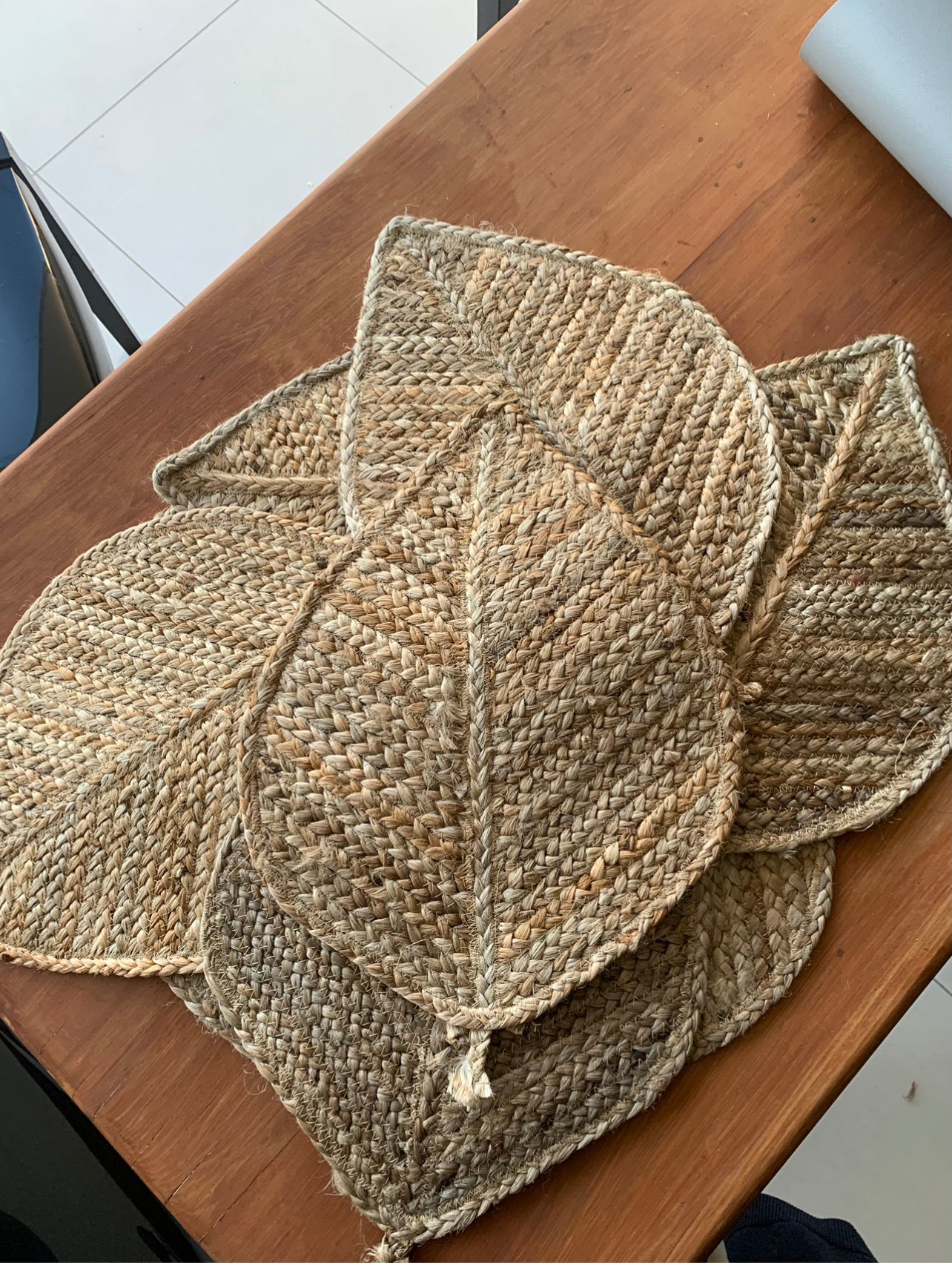 Placemats - Leaf Shaped