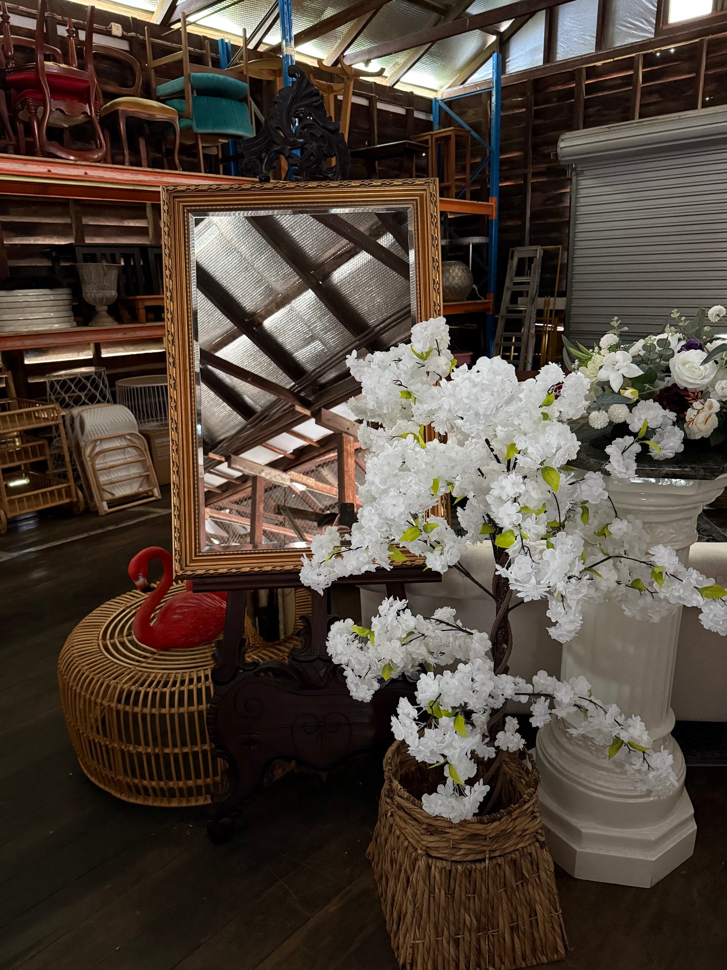 Rattan Planter - Large