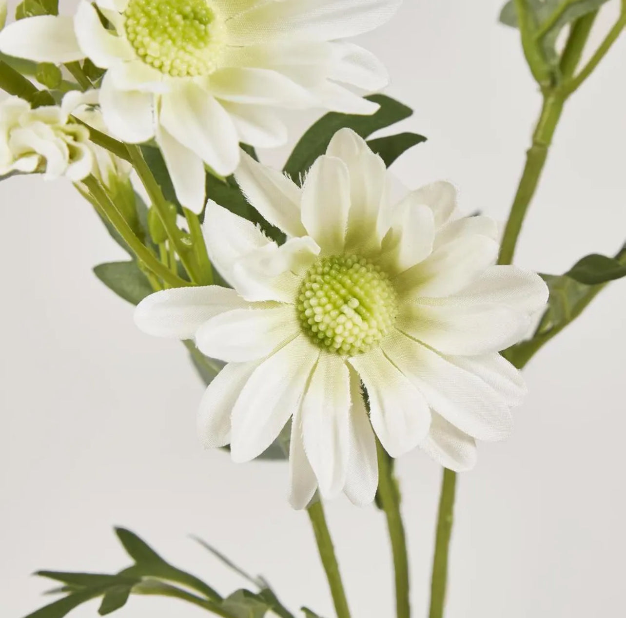 Daisy Spray White 74cm
