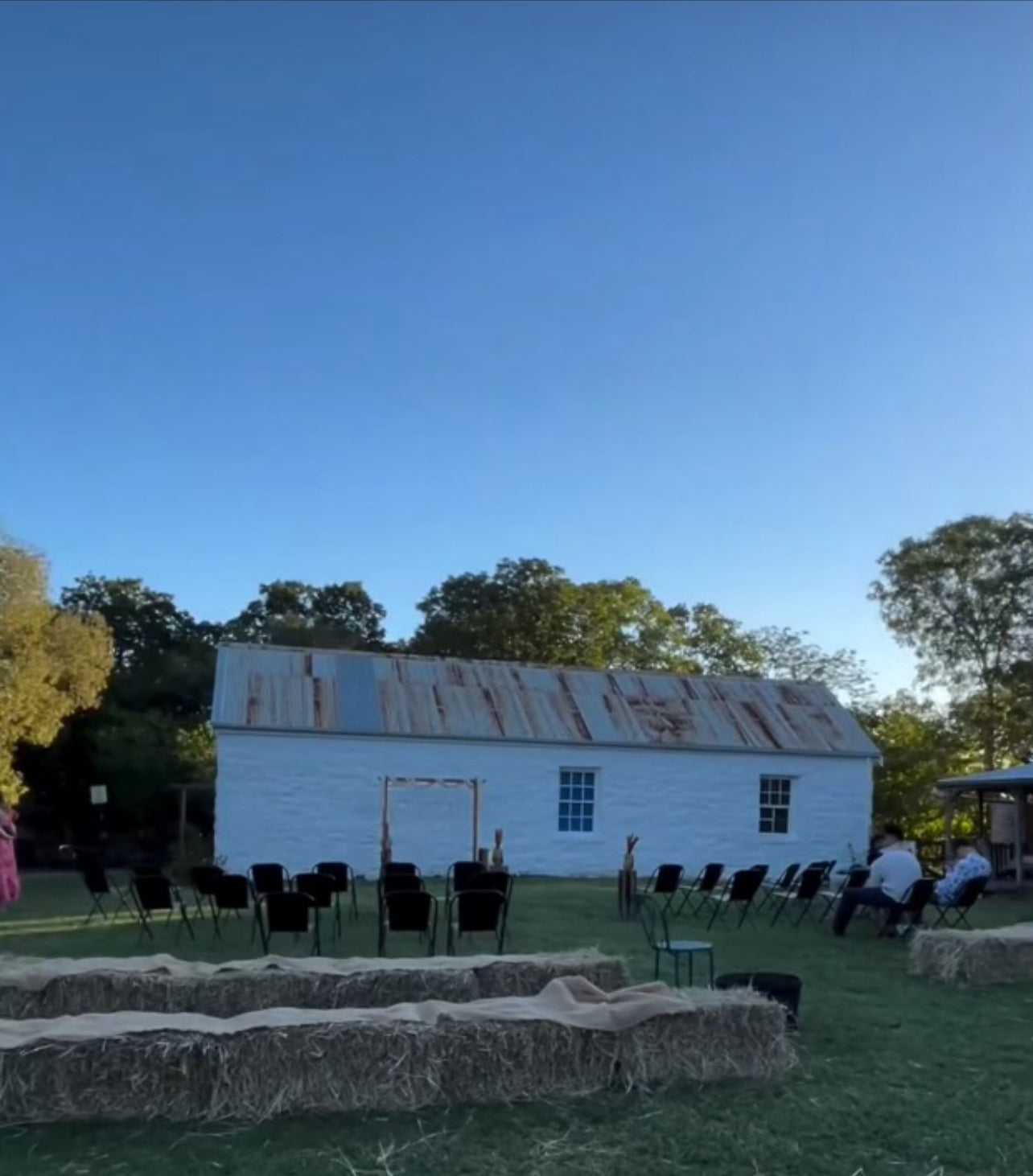 Vintage Stack-a-Bye Chairs wedding & event Rockhampton Vintage Hire