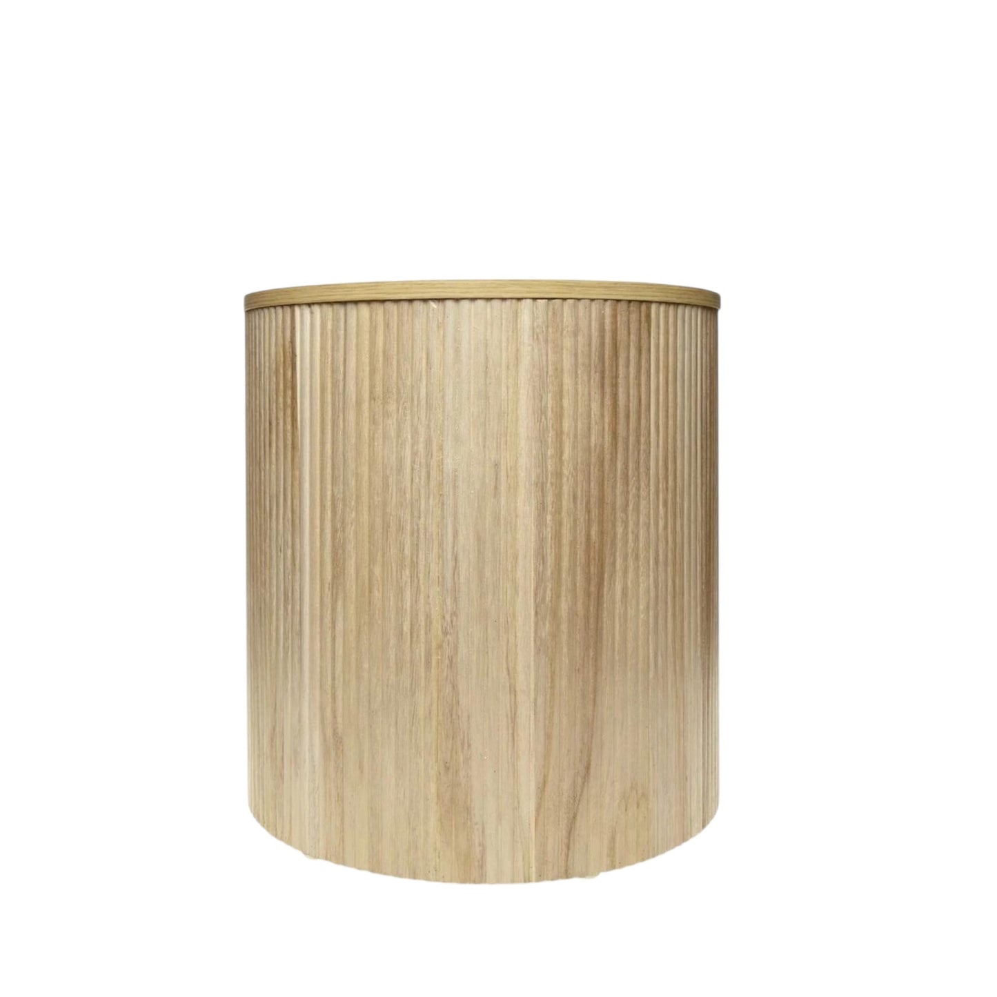 Ribbed side table Rockhampton Vintage Hire