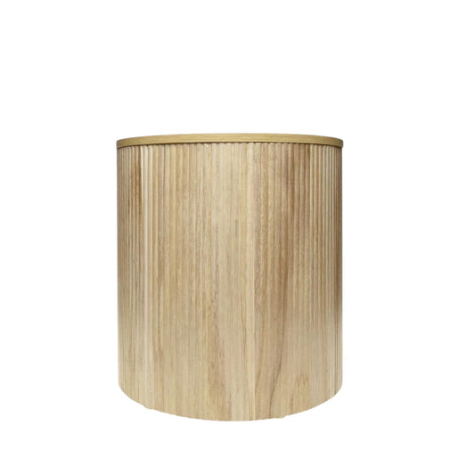 Ribbed side table Rockhampton Vintage Hire