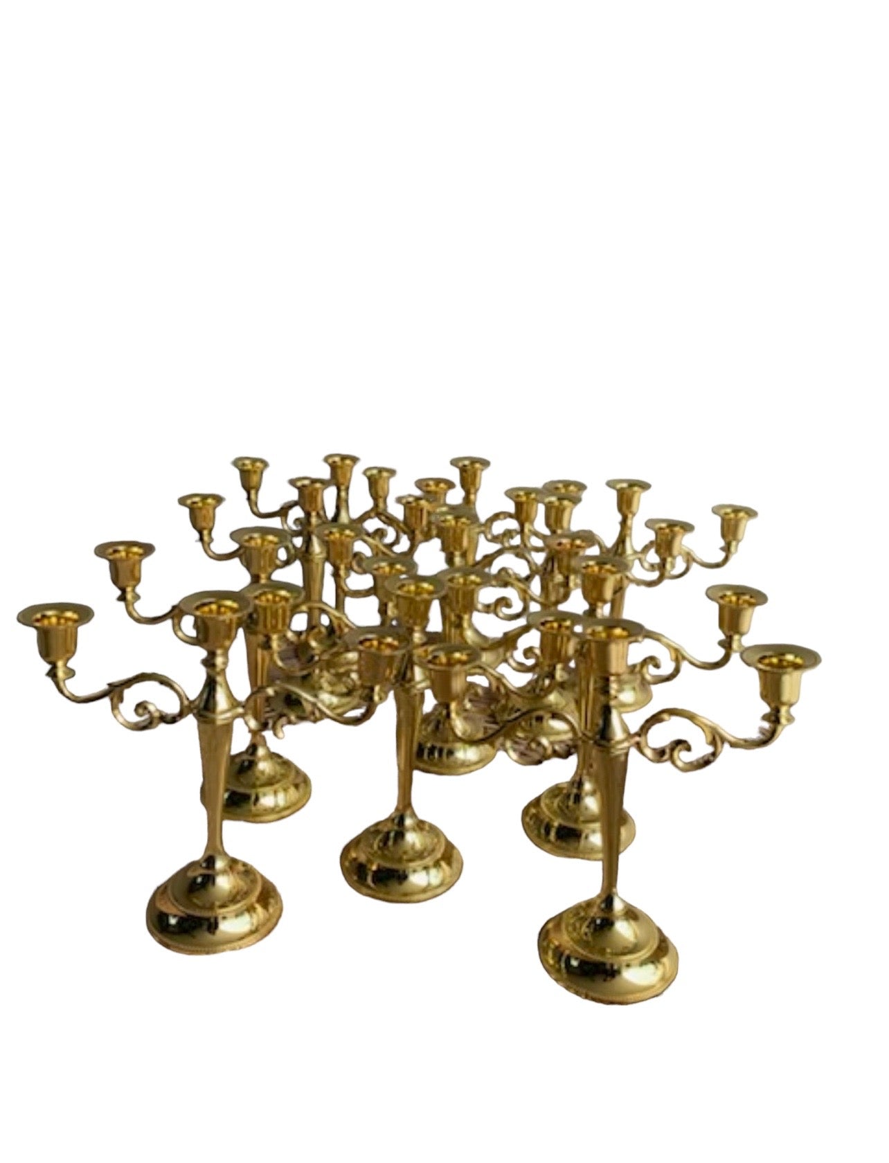 Candelabras - Gold x11 Bundle