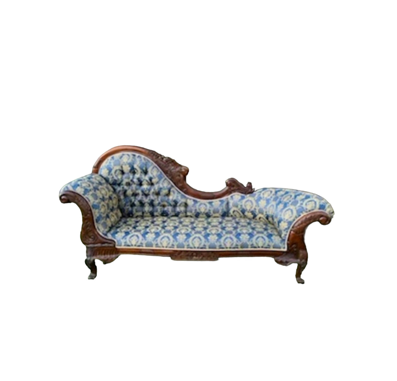 Blue Chaise Lounge x2 Rockhampton Vintage Hire