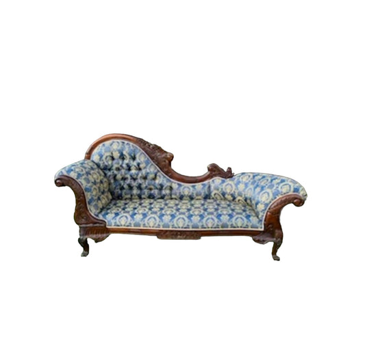 Blue  Chaise Lounge x2 Rockhampton Vintage Hire
