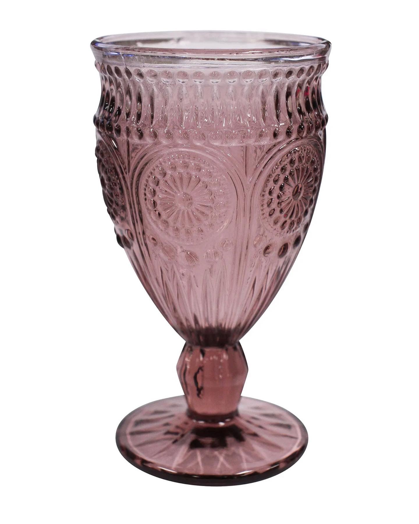 Wine Glass Pink Set of 4