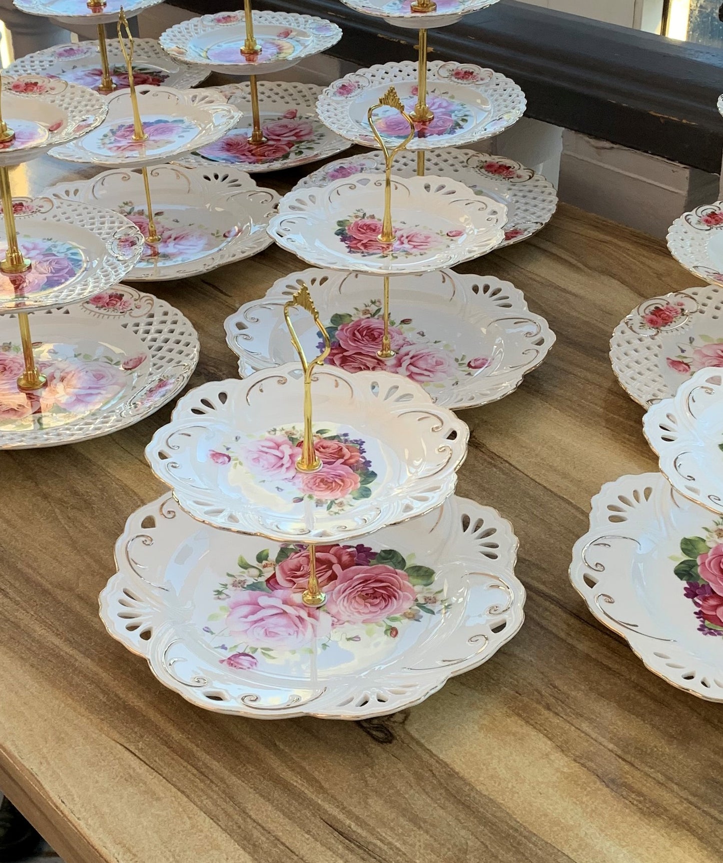 High Tea - Cake Plates 2 Tiered