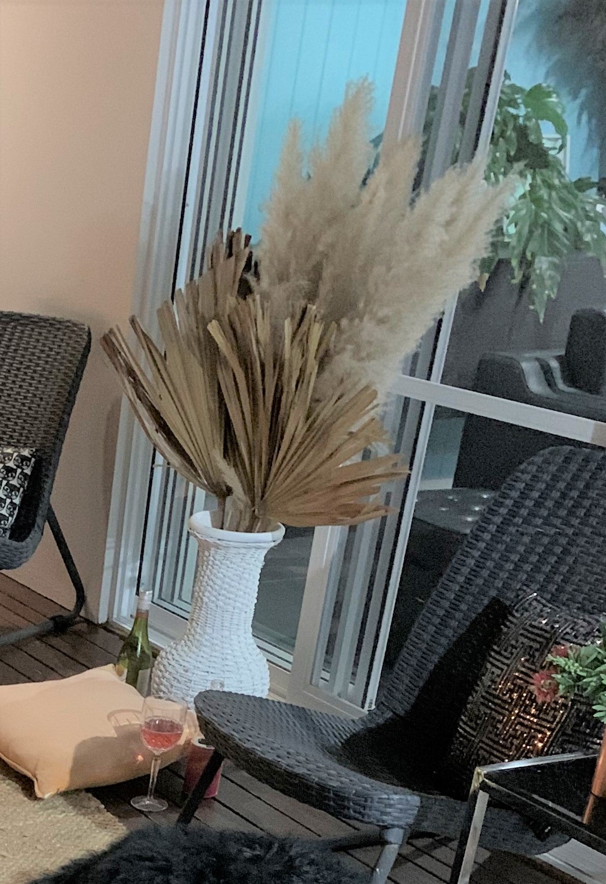 Urn White Pottery Rope Rockhampton Vintage Hire