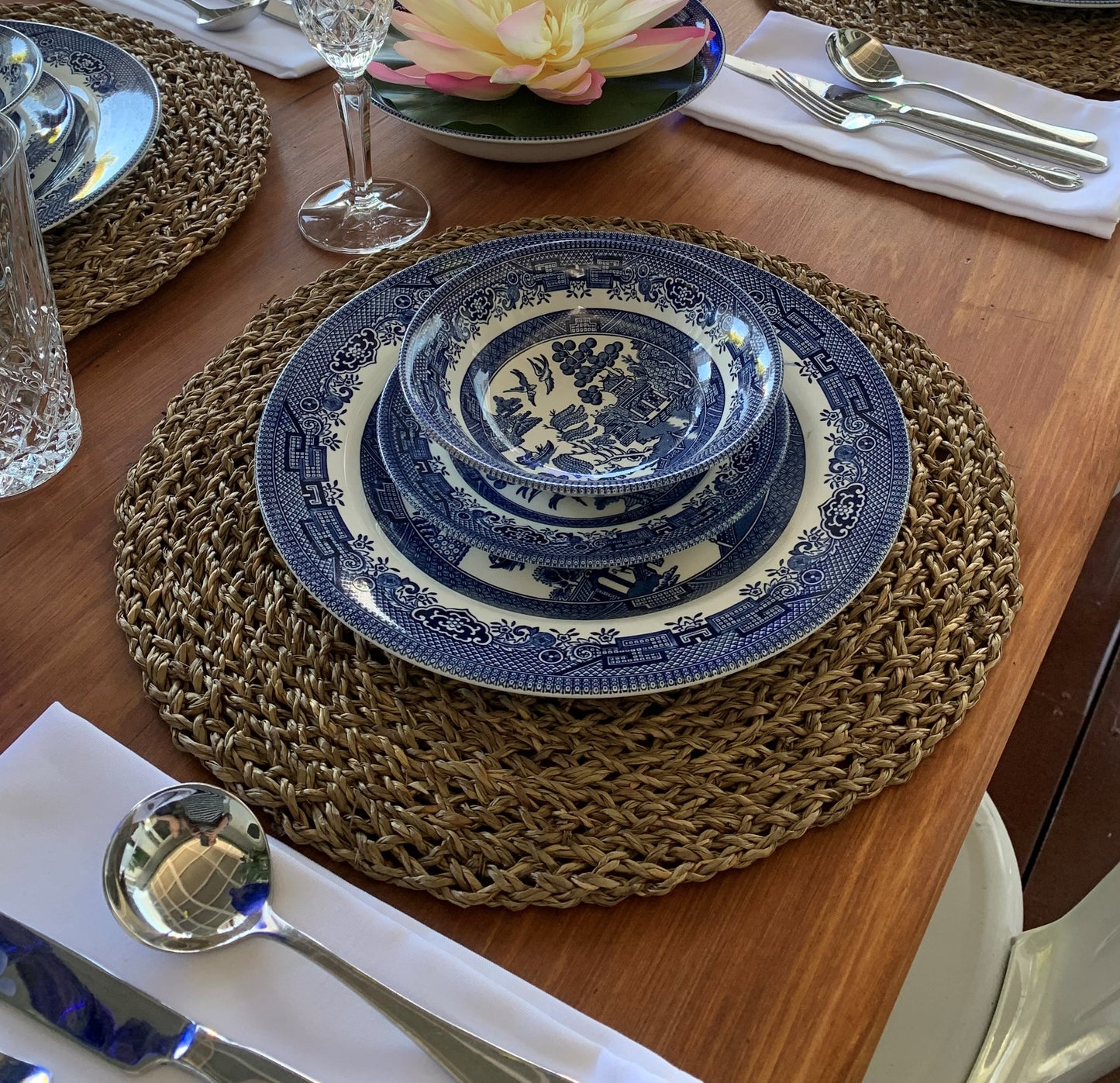 Placemats - Round Rope Jute