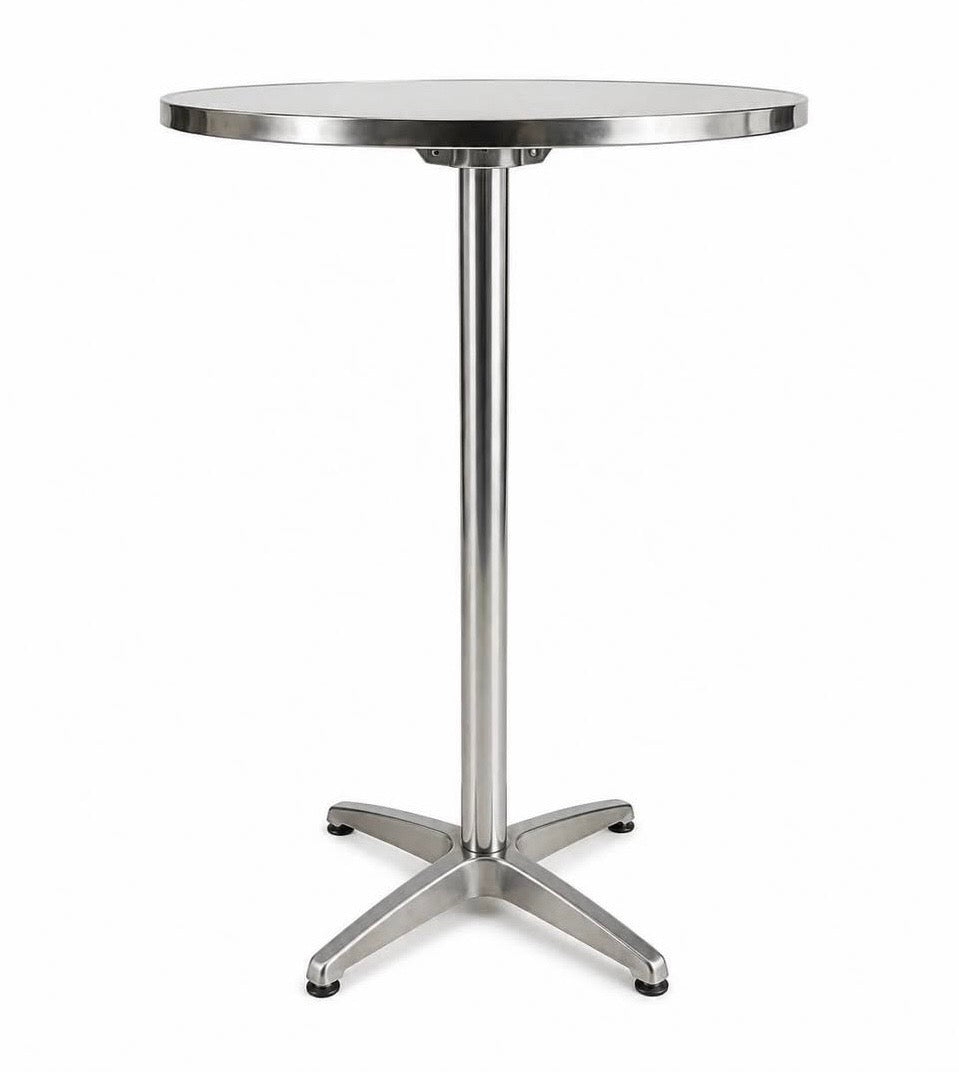 Aluminum round dry bars Rockhampton Vintage Hire
