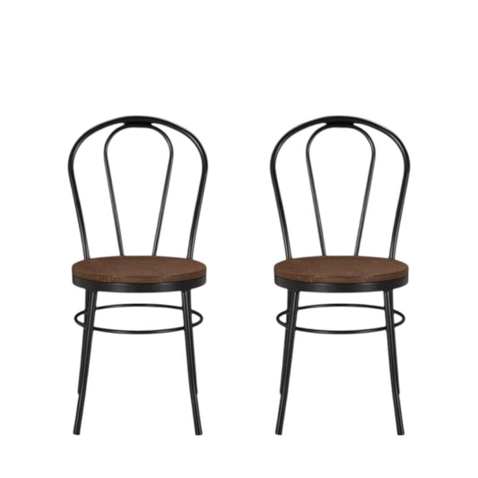 Bentwood signing chairs black metal frame with wood seat.  Wedding, events, parties.  Rockhampton Vintage Hire - Rockhampton Weddings