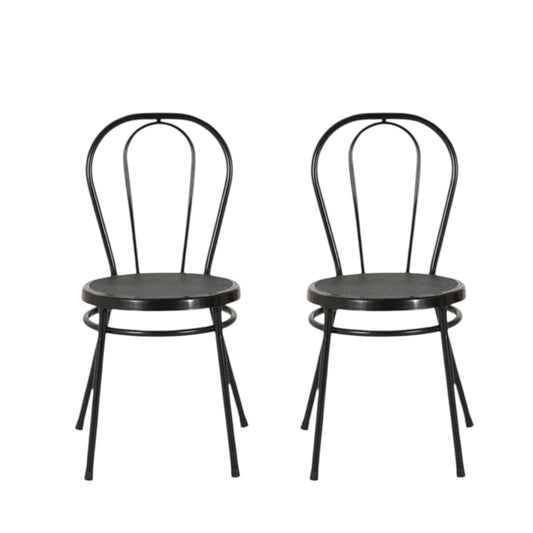 Bentwood signing chairs black metal frame. Wedding, events, parties.  Rockhampton Vintage Hire - Rockhampton Weddings