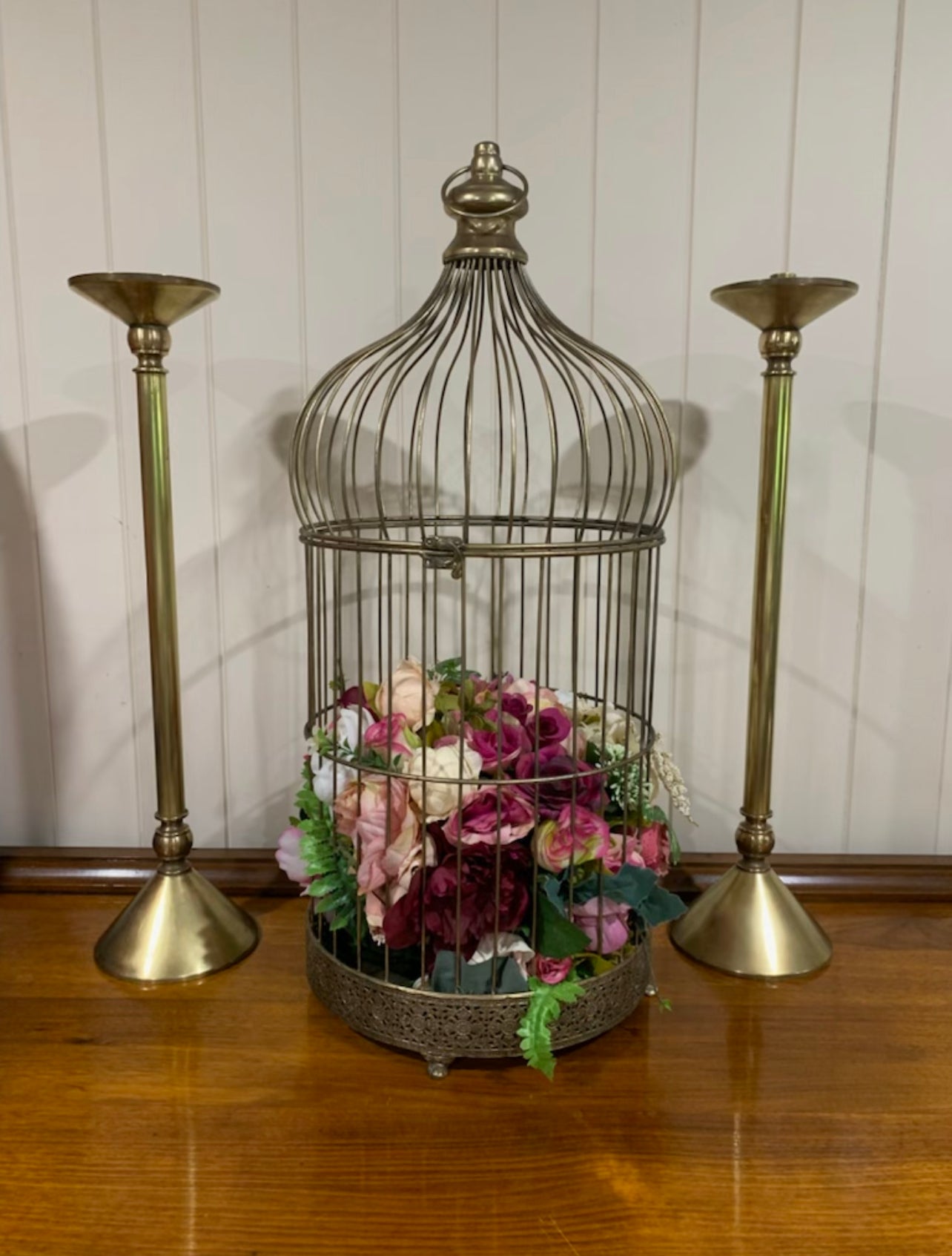 Bird Cages - Gold & Wire