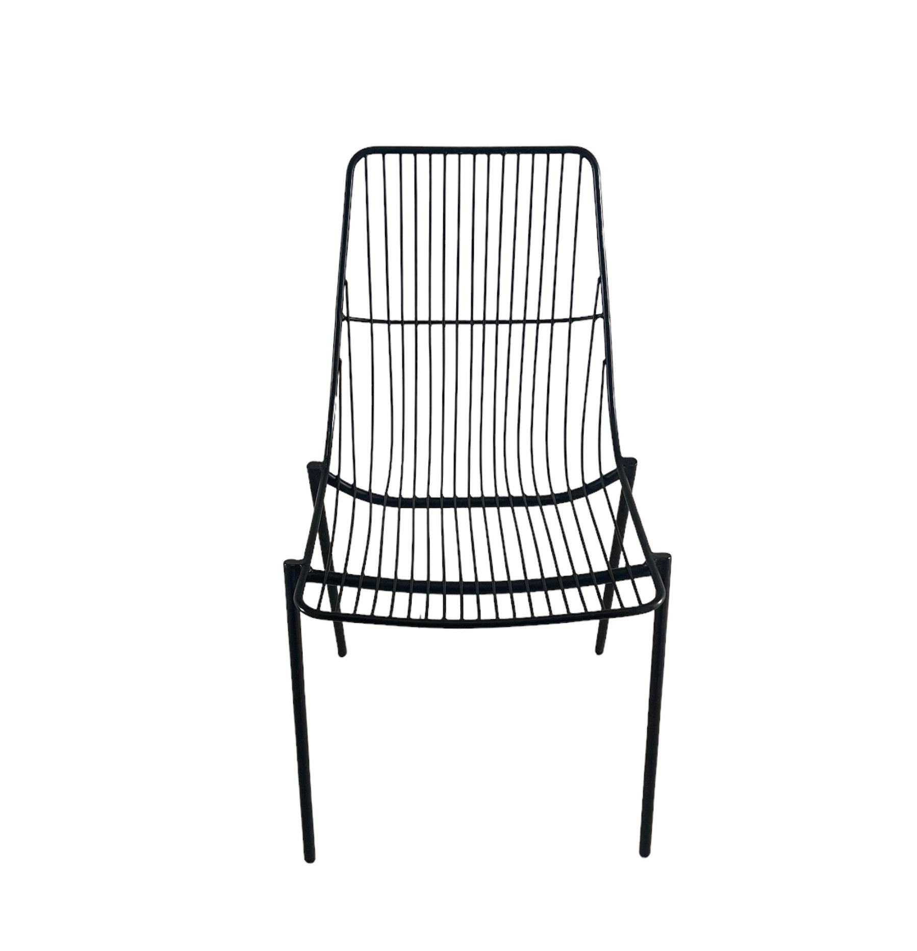 RVH Black Wire Chairs Rockhampton Vintage Hire