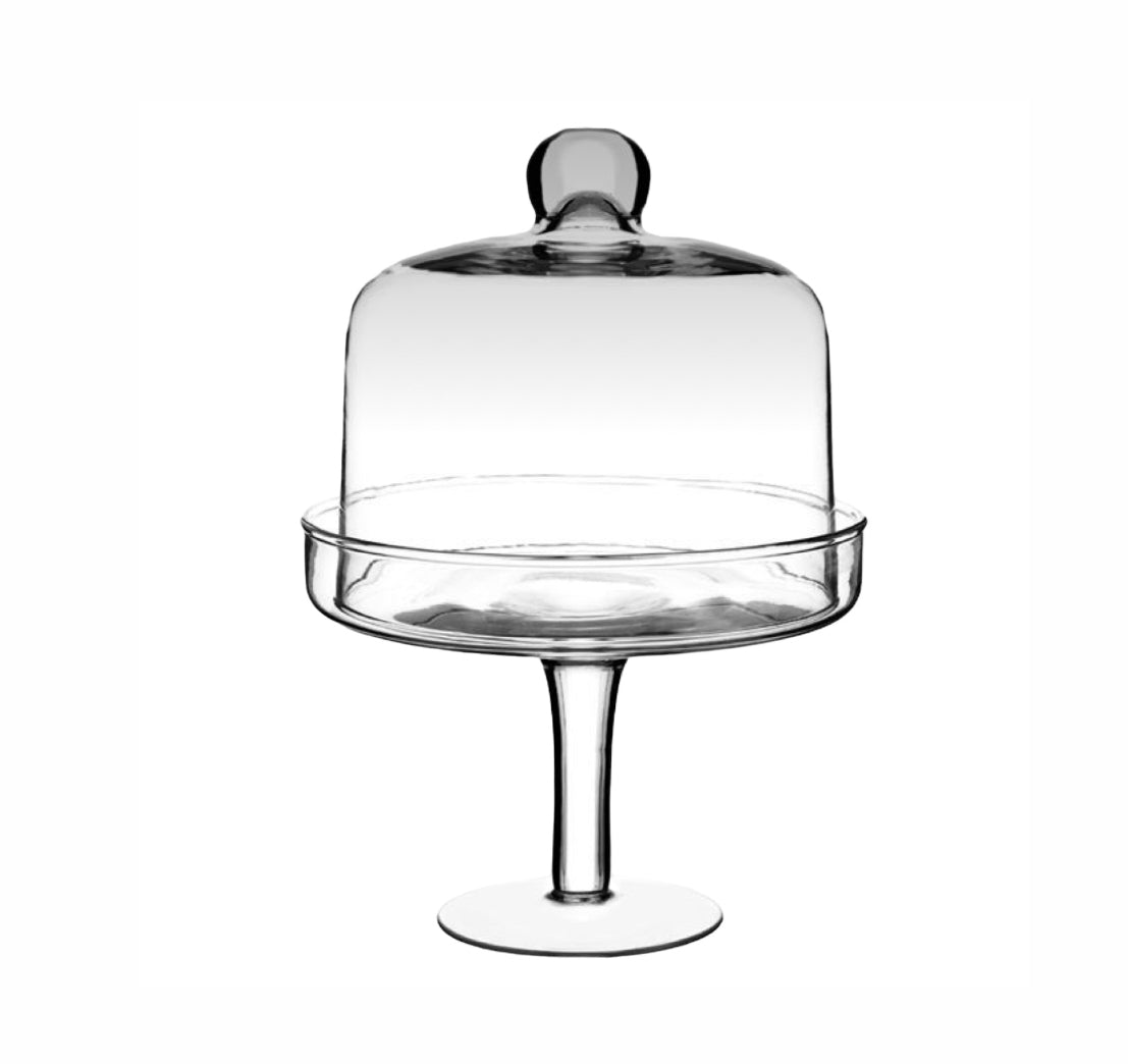 Cake Stand & Dome Glass Rockhampton Vintage Hire
