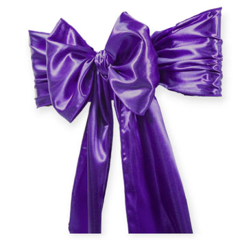 Chair Sash - Purple Rockhampton Vintage Hire