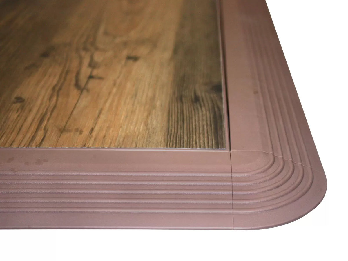 Dance floor 3.8 m x 3.8 m, lightweight waterproof panels with wood grain look and complete edge trim. Rockhampton Vintage Hire Wedding, Event & Party Hire Rockhampton