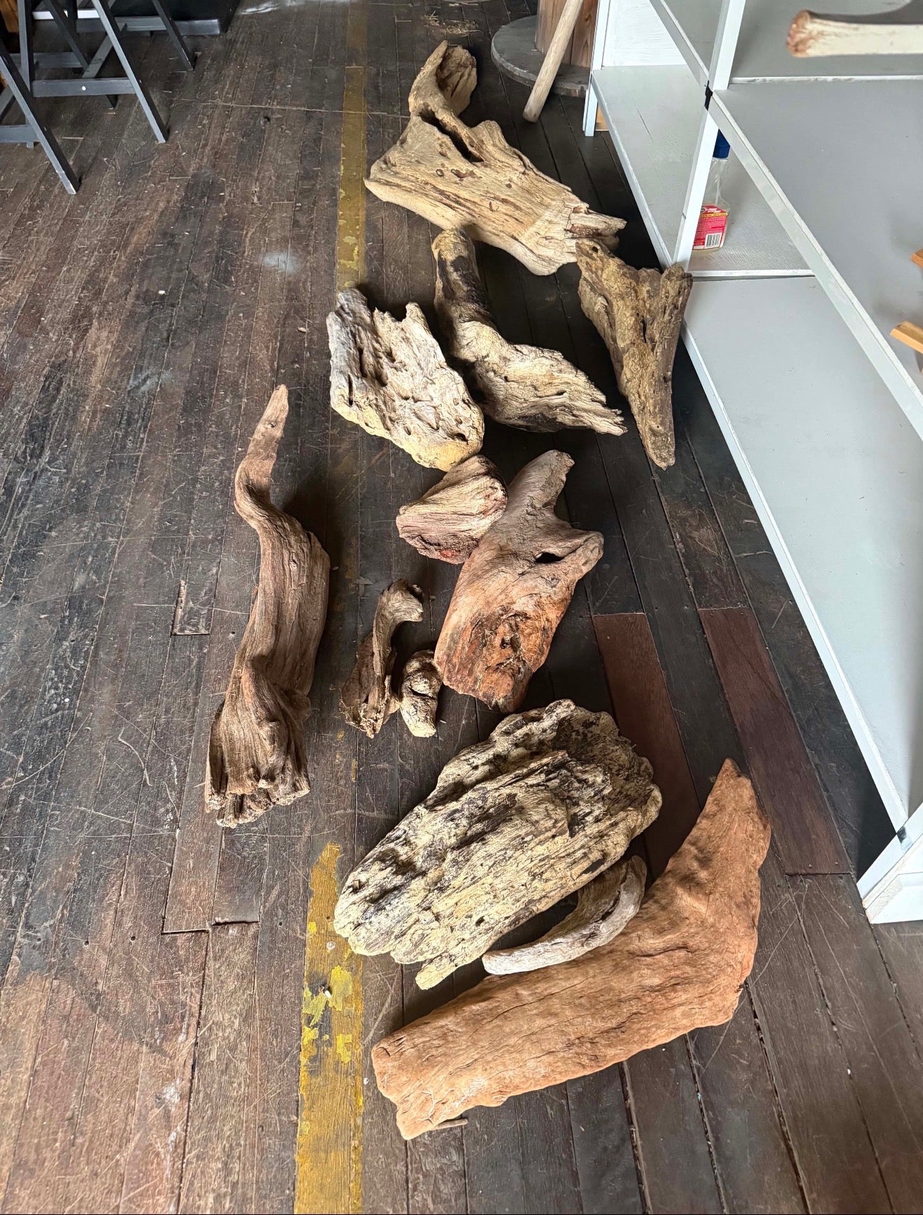 natural driftwood logs in various sizing suitable for styling weddings & events. Wedding, Events & Party Hire