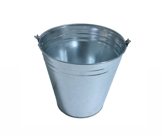 Drinks Bucket Or Planter - Galvanized Silver