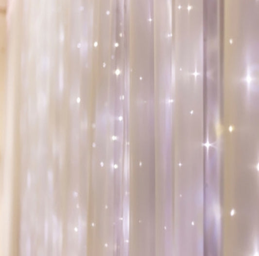 3x2.5m LED WHITE LED Lights for Backdrop Curtains Rockhampton Vintage Hire
