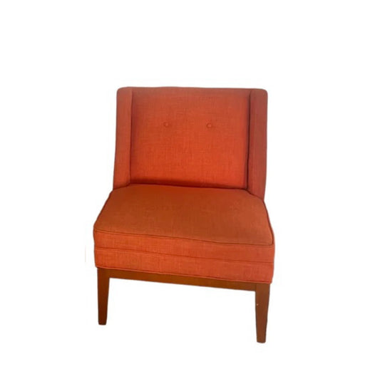 Couch - Burnt Orange Chairs x2 Available Rockhampton Vintage Hire