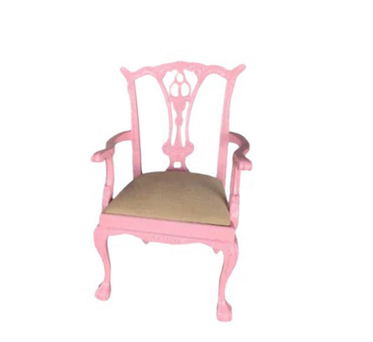 Signing Chairs + Table - Vintage Pink x3 Bundle Rockhampton Vintage Hire