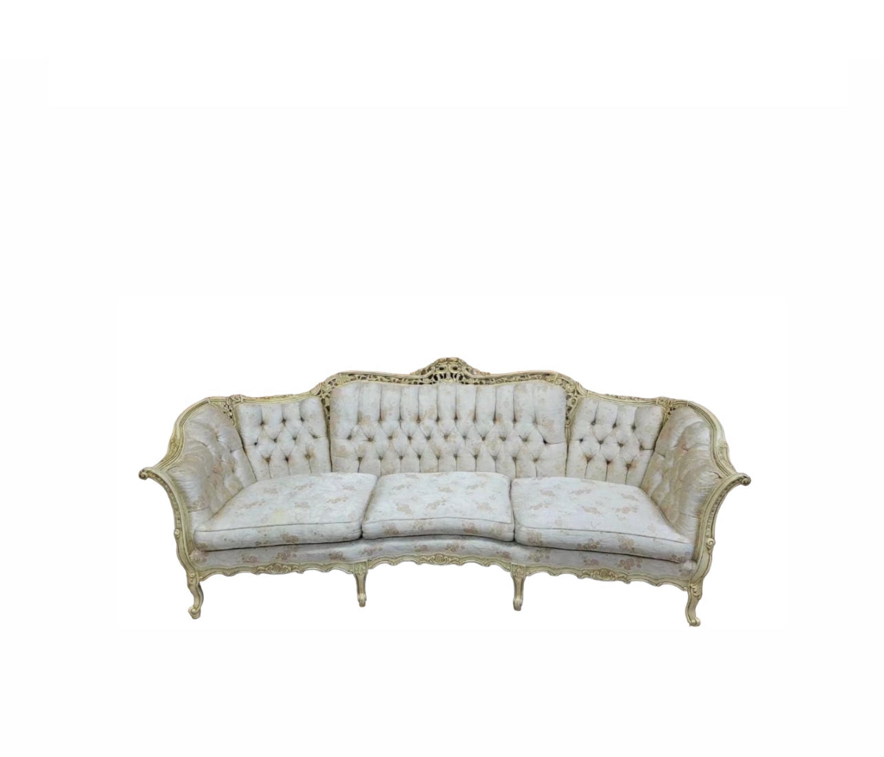 Couch - Vintage Romantic - Champagne Rockhampton Vintage Hire