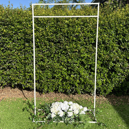 Wedding Sign Stand Tall - White 1.8 m