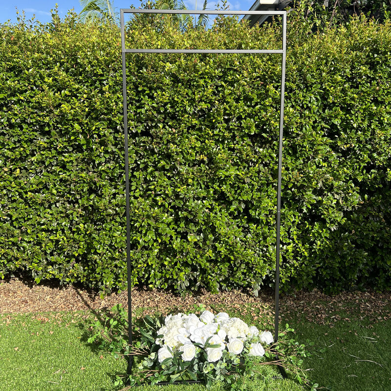 Wedding Sign Stand Tall - Black 1.8 m