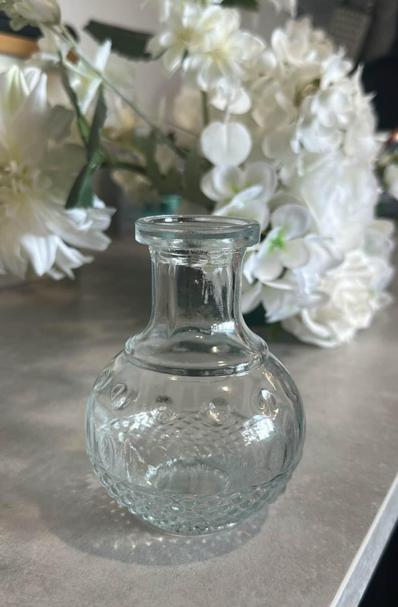 Modern Glass Vases - Mixed Sizes x79 Available Rockhampton Vintage Hire