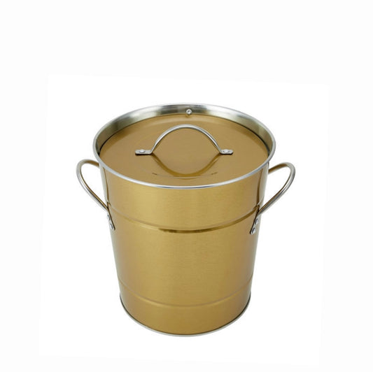 RVH Ice Bucket - Gold for hire Rockhampton Vintage Hire