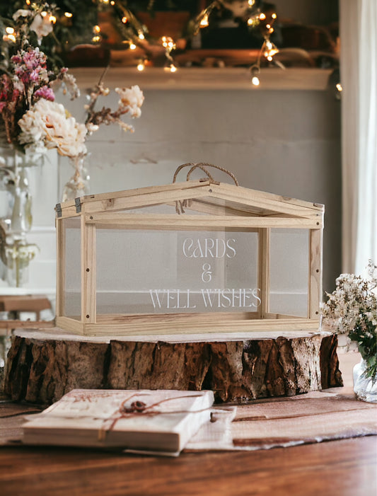 RVH Wishing Well Glass House - Wood Wedding & Event Rockhampton Vintage Hire