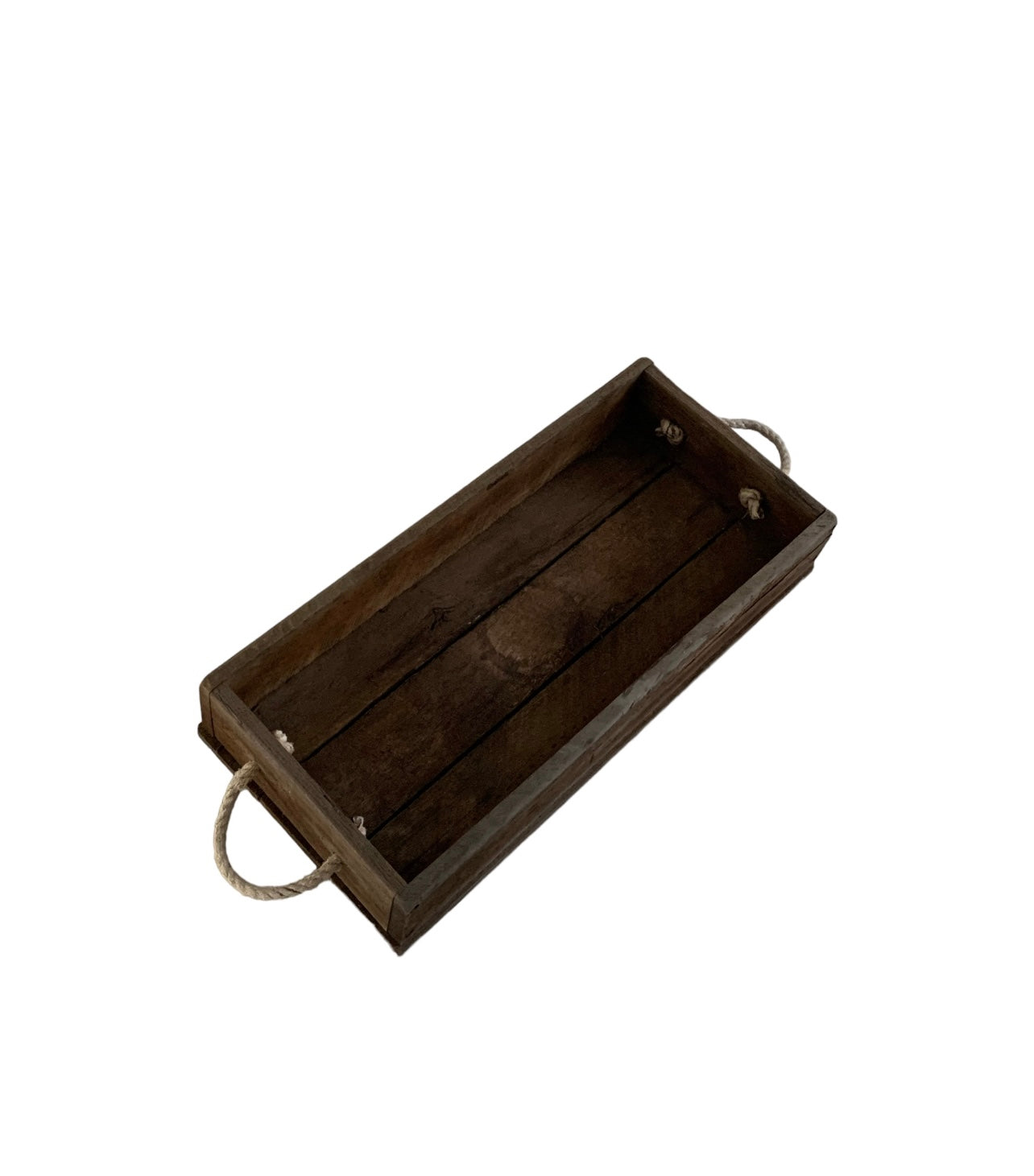 RVH Timber Tray - Rope Handles Rockhampton Vintage Hire