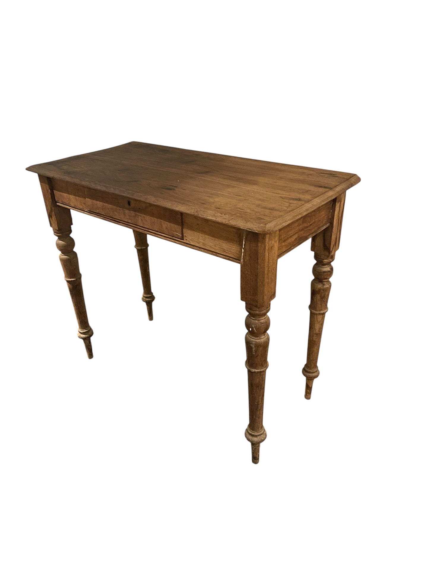 Vintage Pine Signing Table With Drawer Rockhampton Vintage Hire