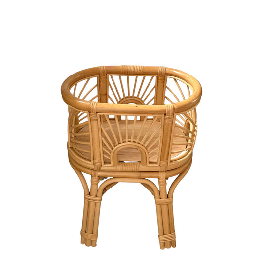 Vintage Cane Planter Stand