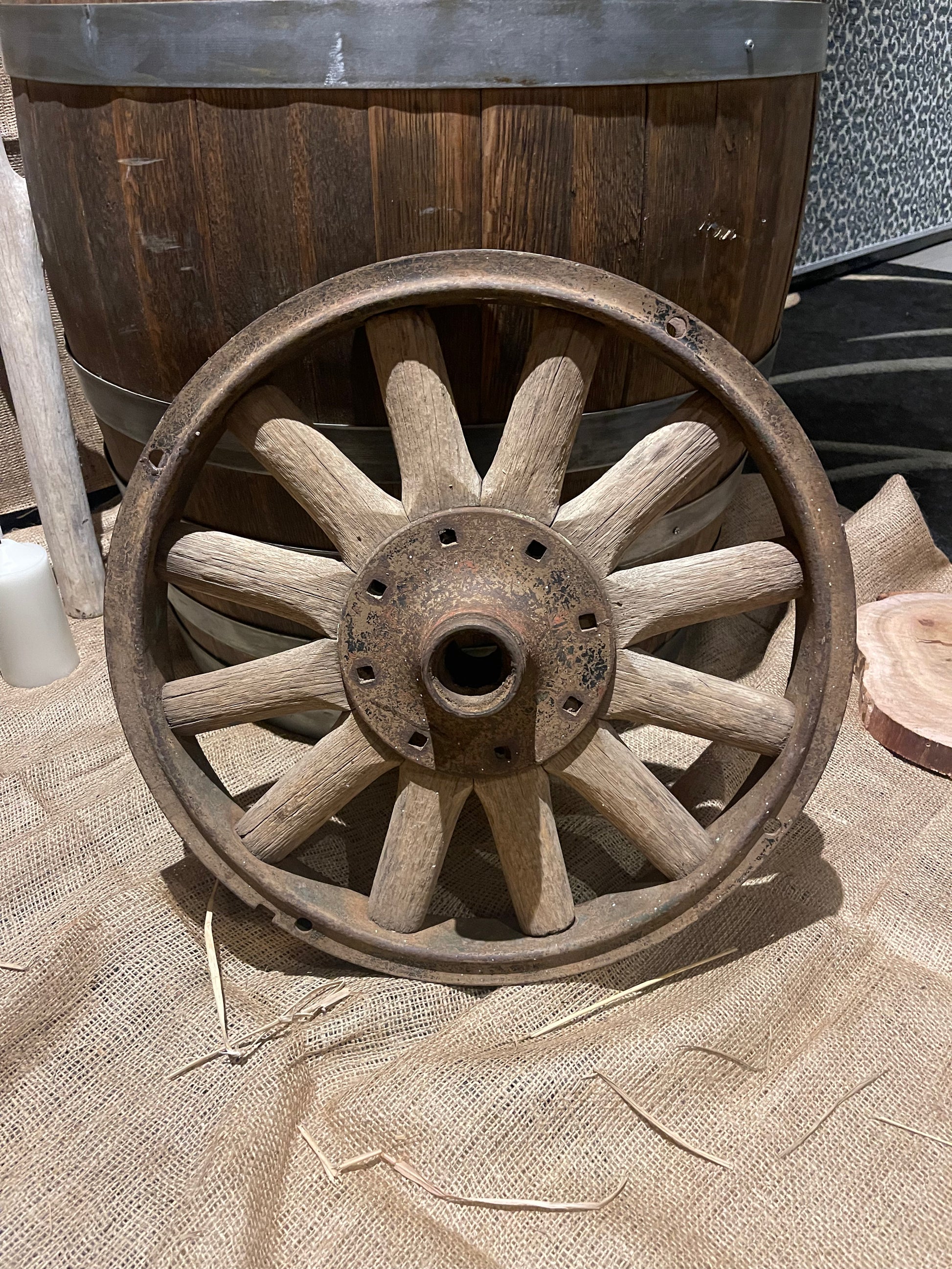 Vintage Rustic Wheel