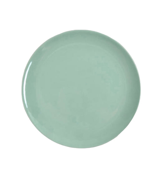 Glossy Light Green Plate Rockhampton Vintage Hire