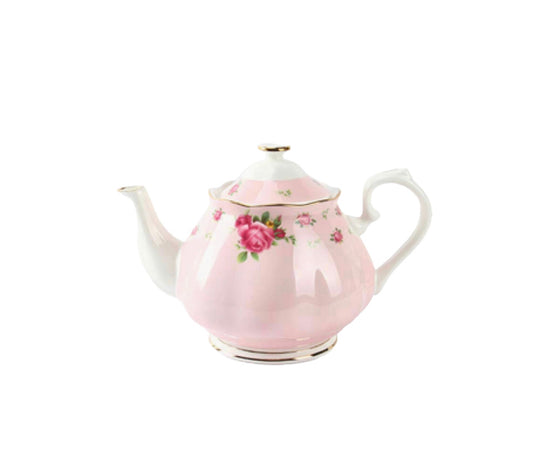 High Tea - Pink & Roses Teapot