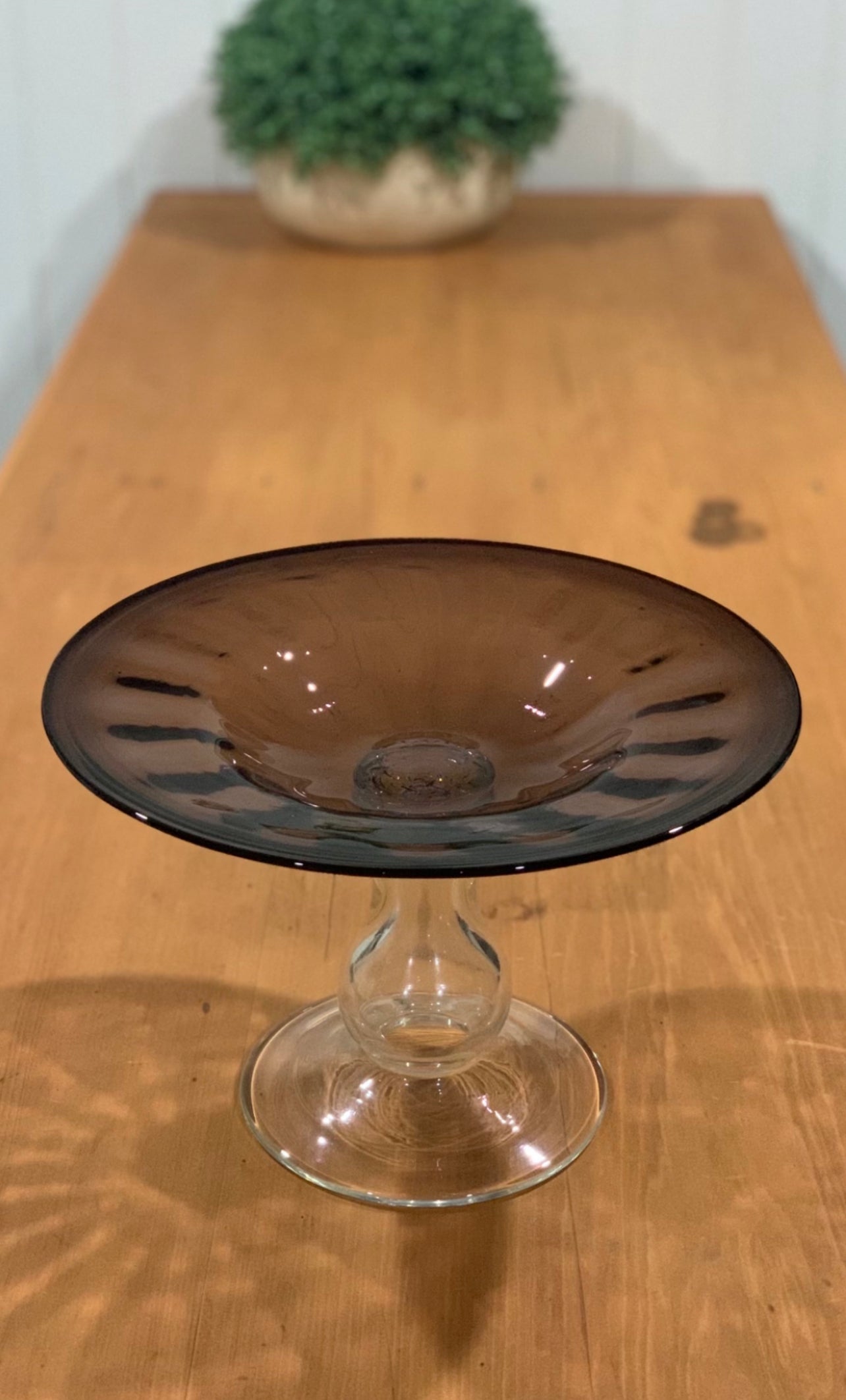 Vintage Pedestal Fruit & Sweet Stand
