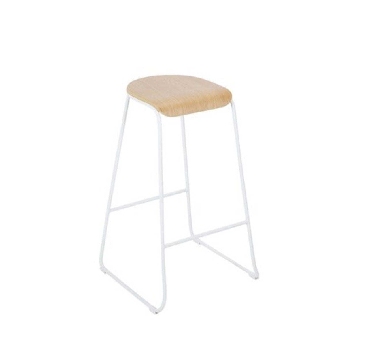 Chairs - Stools Wedding & Event White & Timber – rockhampton-vintage-hire