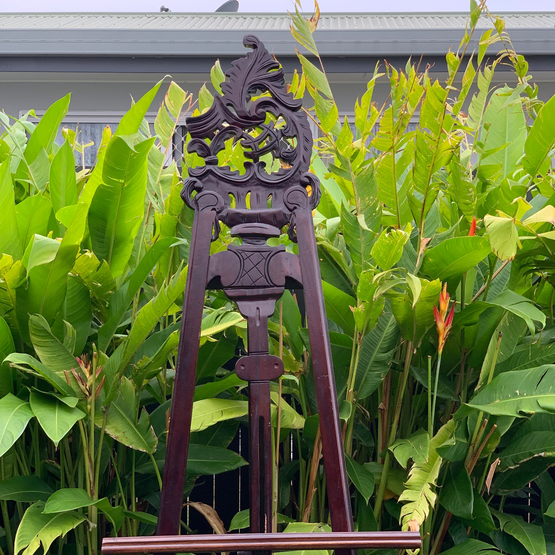 Easel - Ornate Wood Rockhampton Vintage Hire