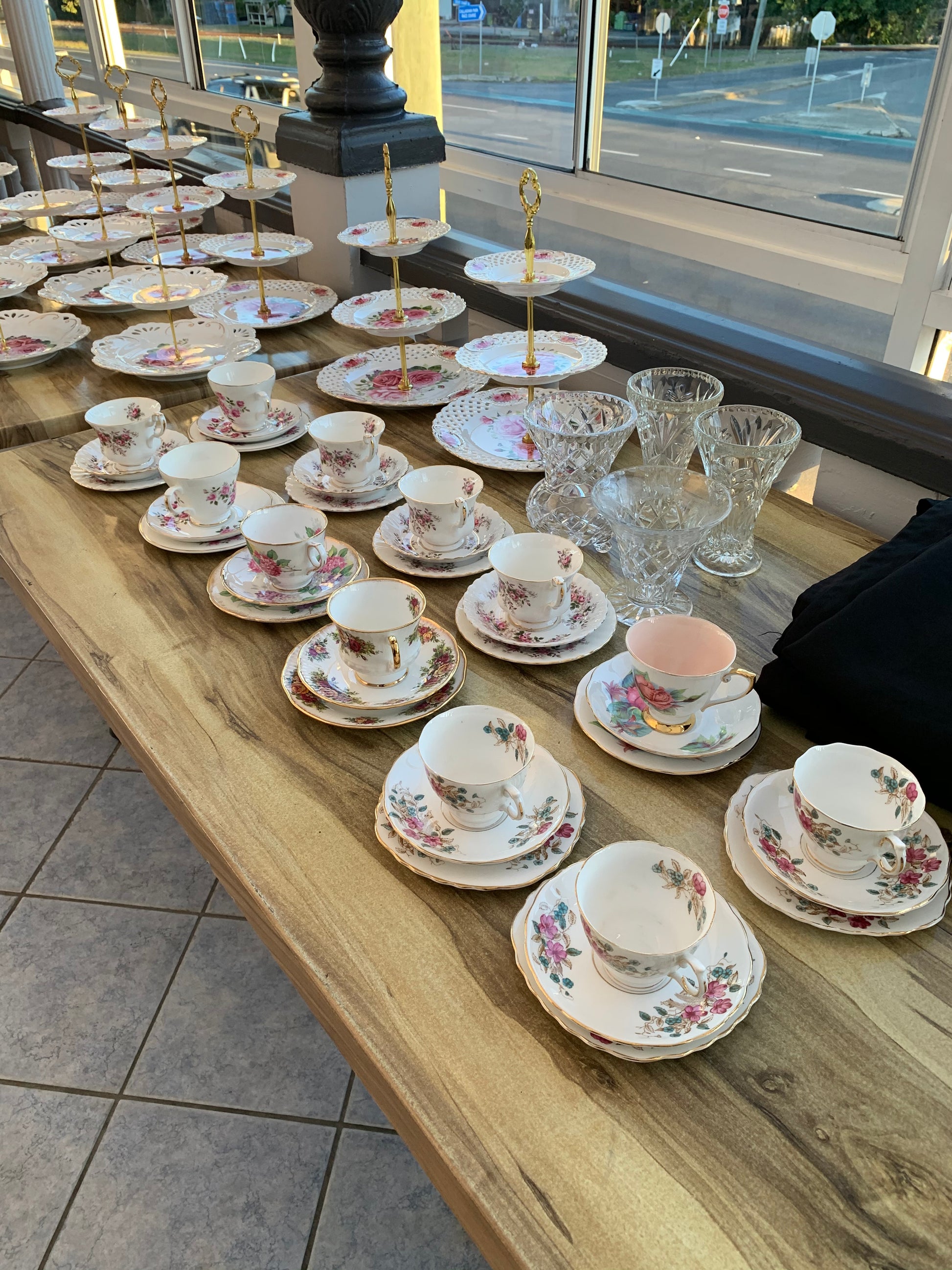 High Tea - Trio Sets Rockhampton Vintage Hire